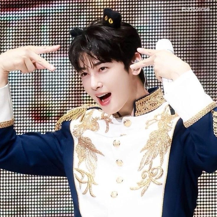 A moment captured by a fan of Cha Eunwoo