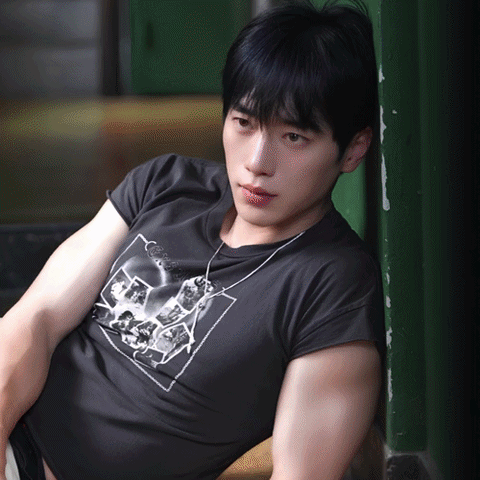 A moment captured by a fan of Seo Kangjun