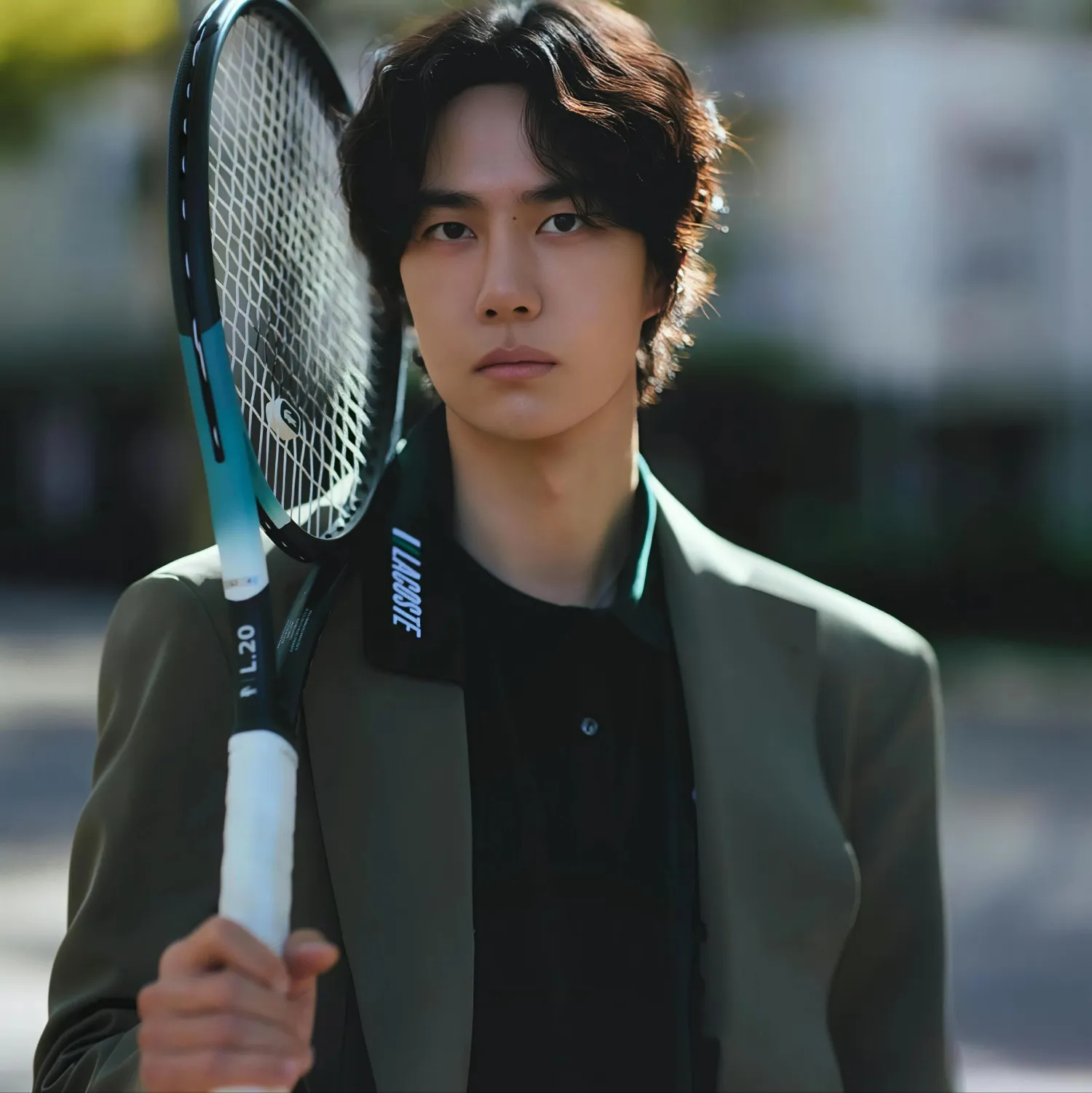 Recent activity shot of Wang Yibo