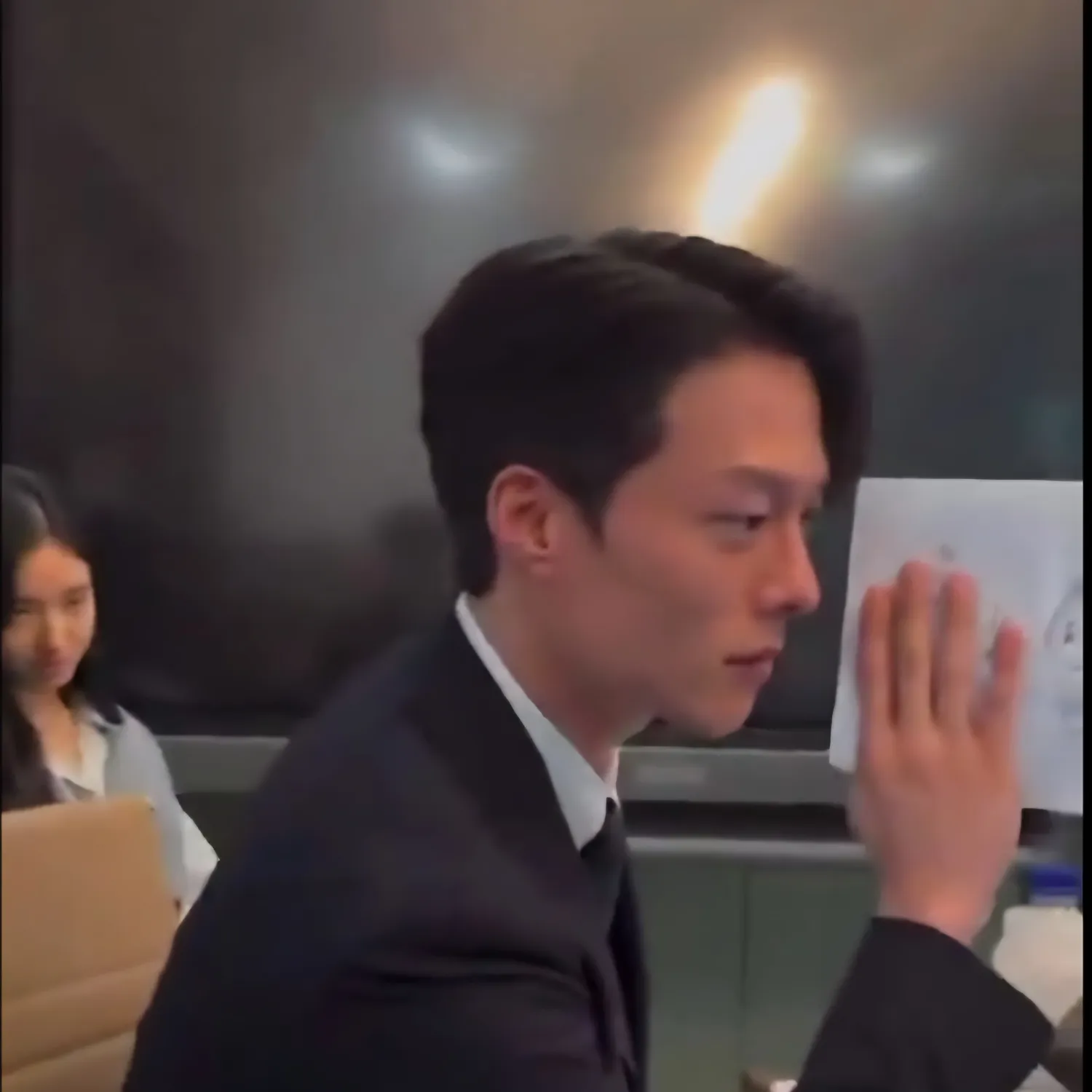 장기용 팬이 찍은 순간