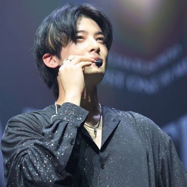 粉丝拍下的车银优瞬间