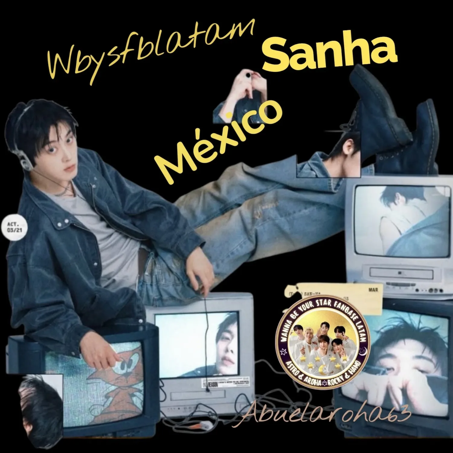 A moment captured by a fan of Yoon Sanha