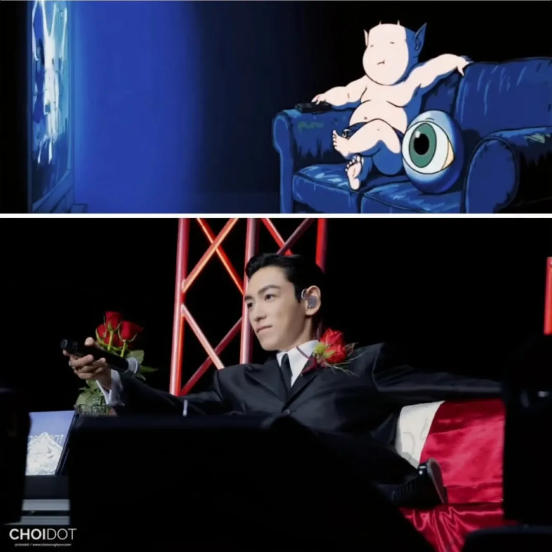 A moment captured by a fan of T.O.P