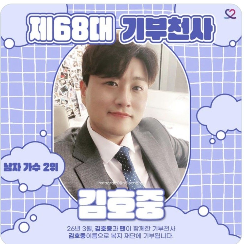 金浩中的近期活動照