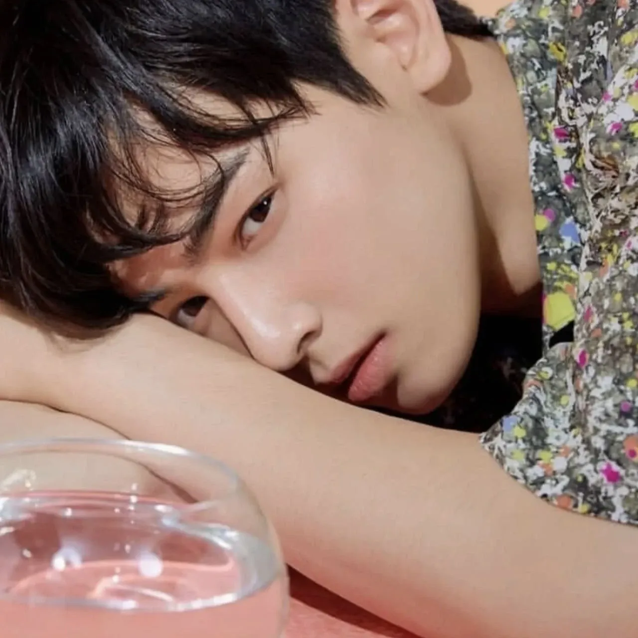 Recent activity shot of Cha Eunwoo