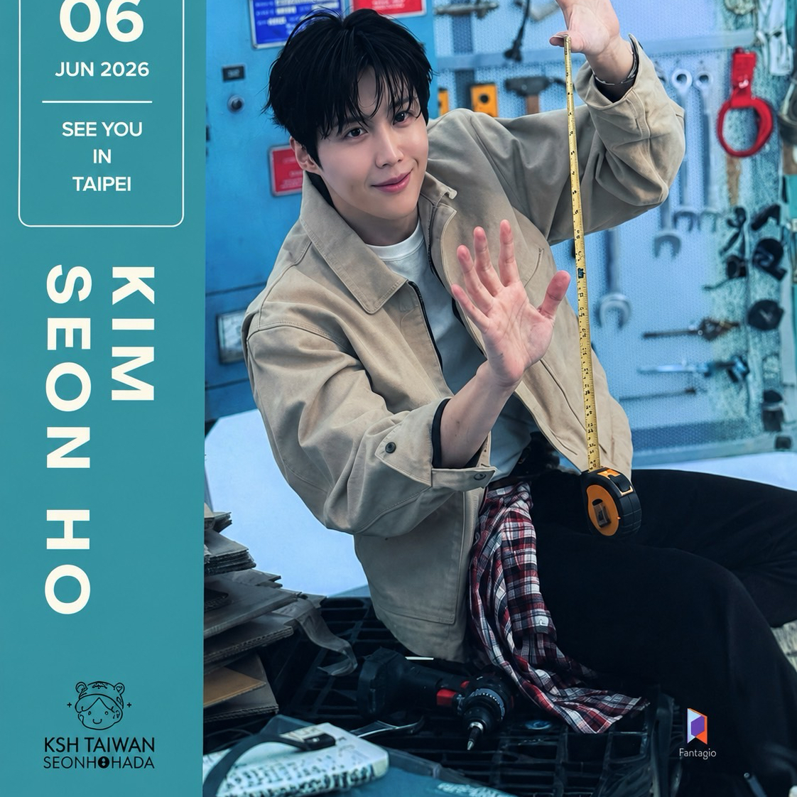 Behind-the-scenes cut of Kim Seonho