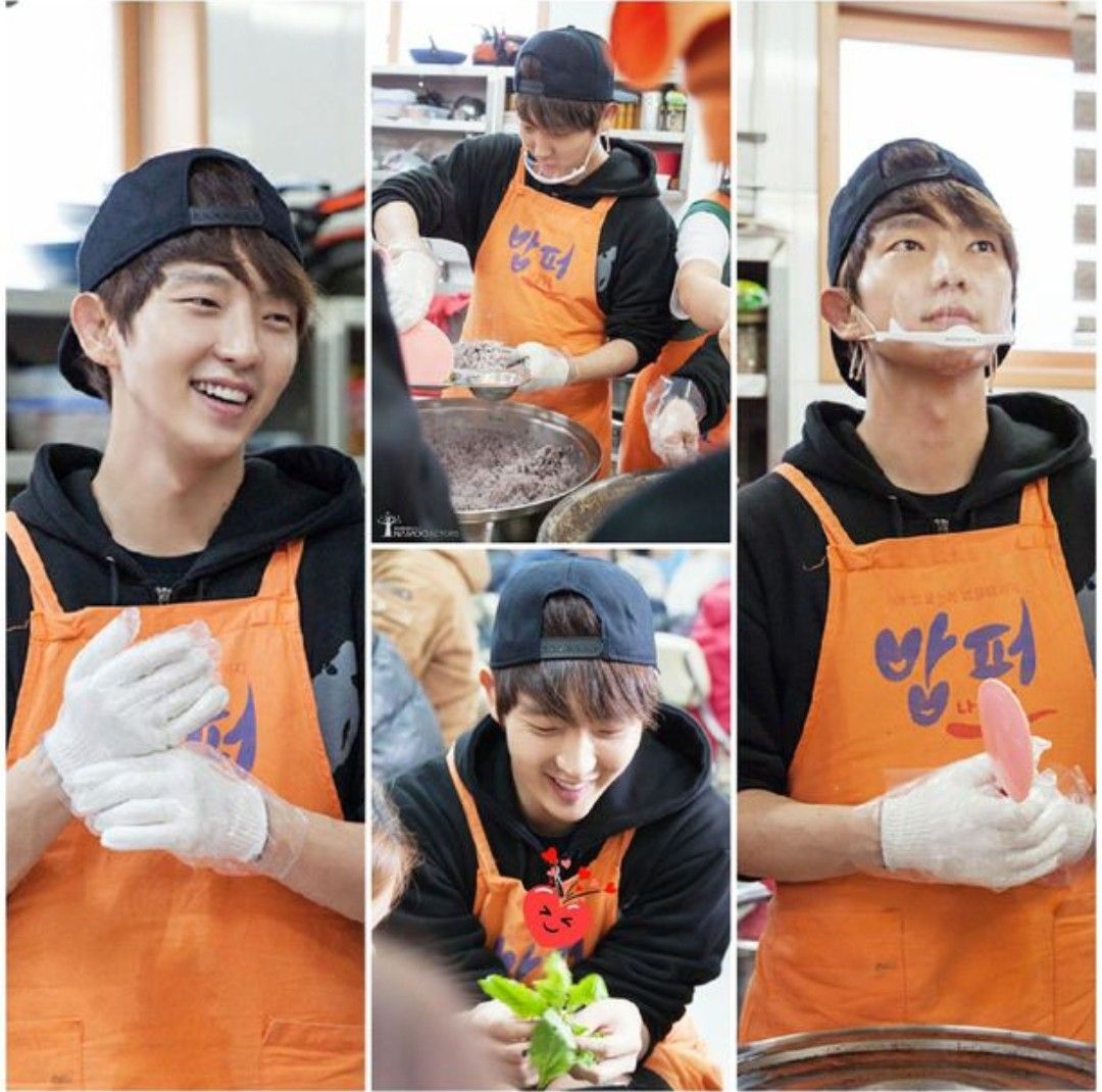 Recent activity shot of Lee Joongi