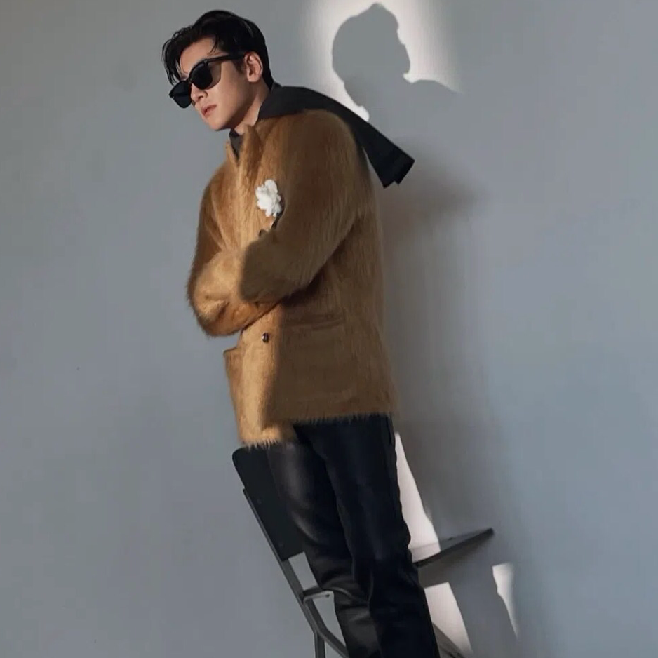 粉丝拍下的池昌旭瞬间