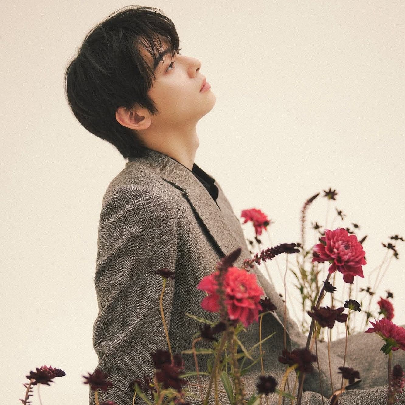 Behind-the-scenes cut of Cha Eunwoo