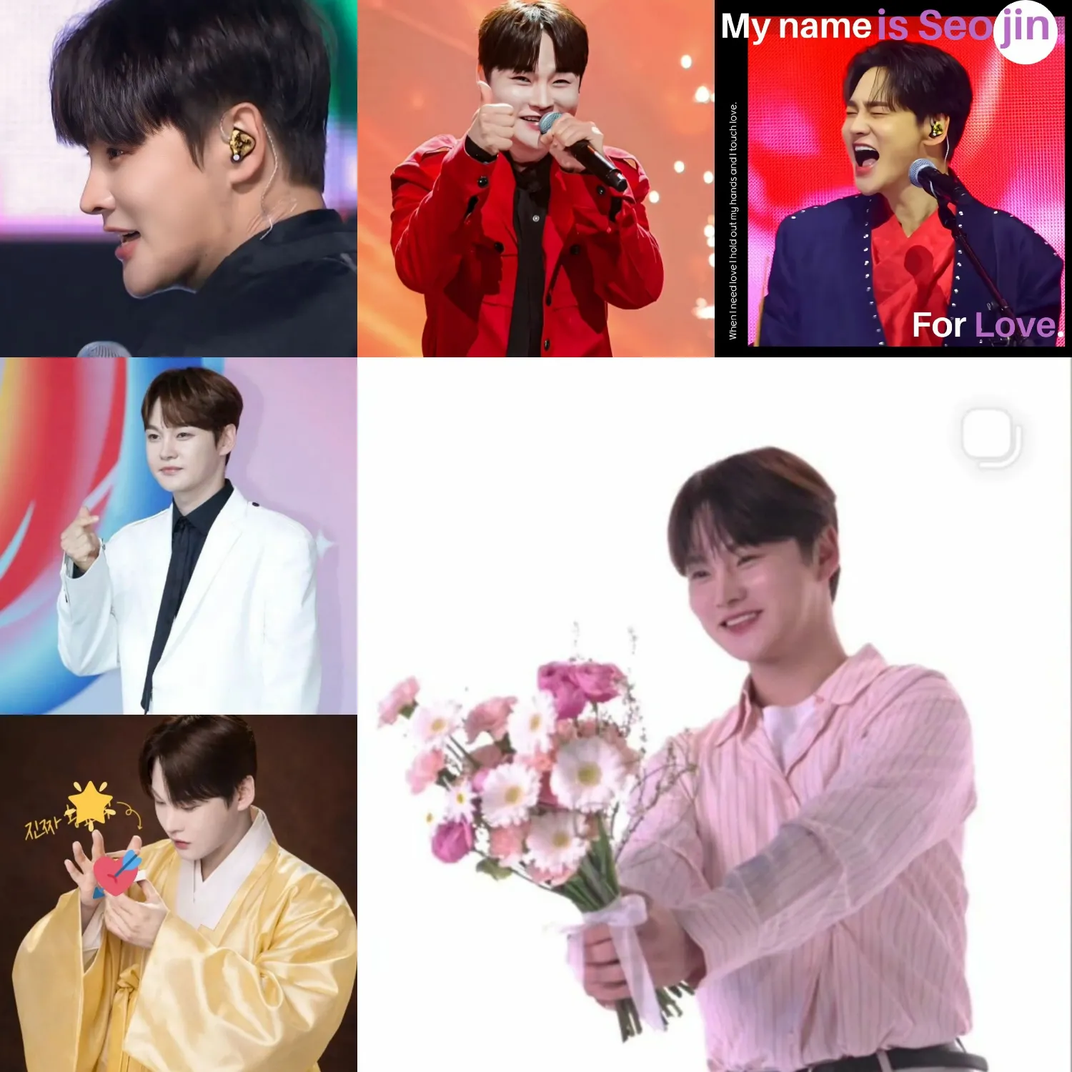 Behind-the-scenes cut of Park Seojin