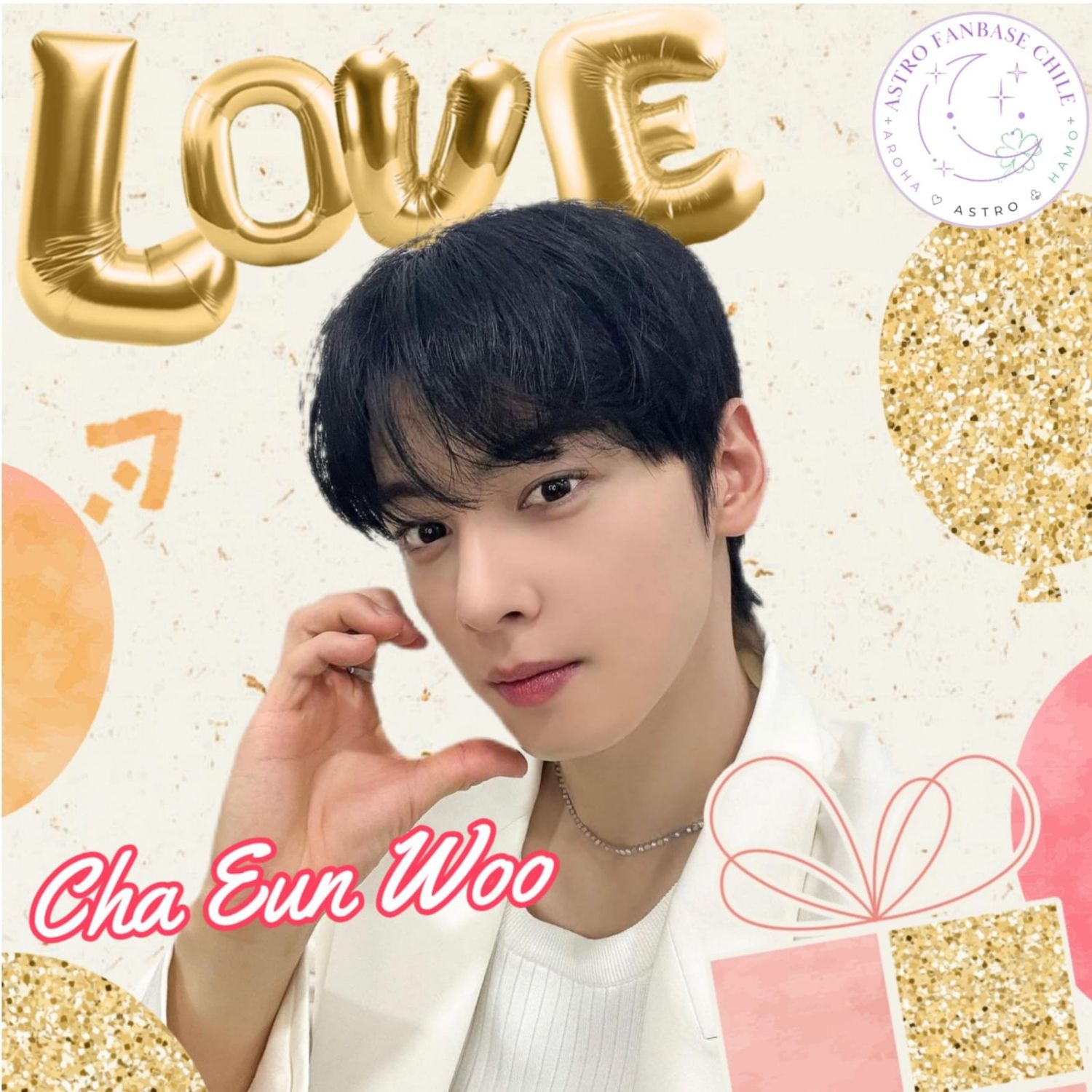 A moment captured by a fan of Cha Eunwoo