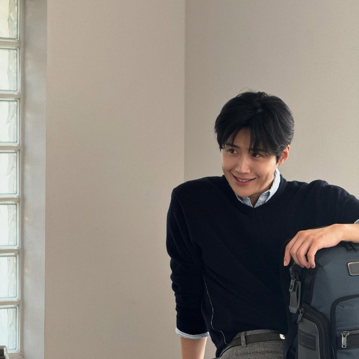 A moment captured by a fan of Kim Seonho