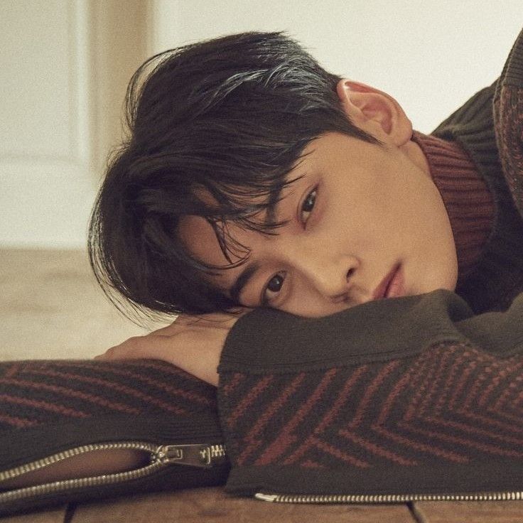 Recent activity shot of Cha Eunwoo