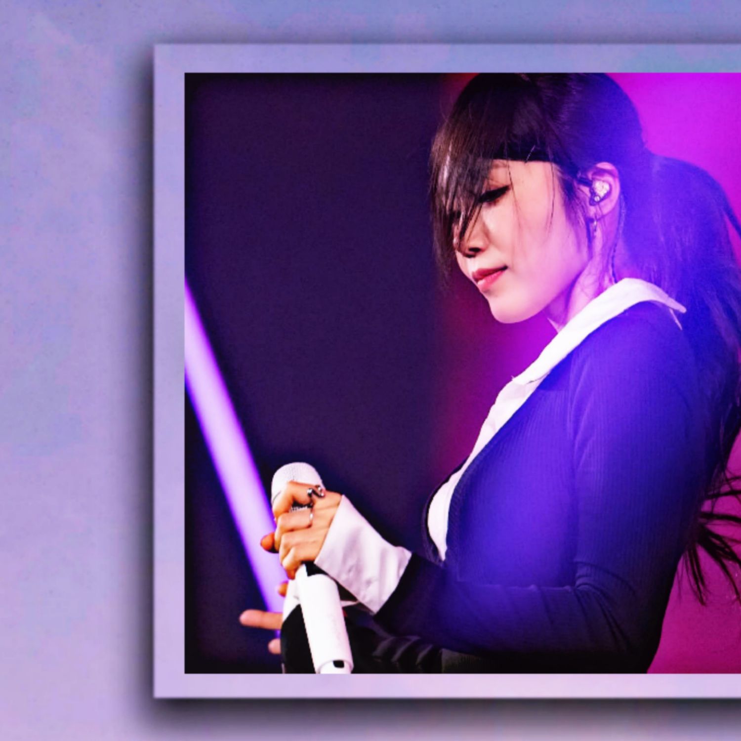 정은지의 비하인드 컷