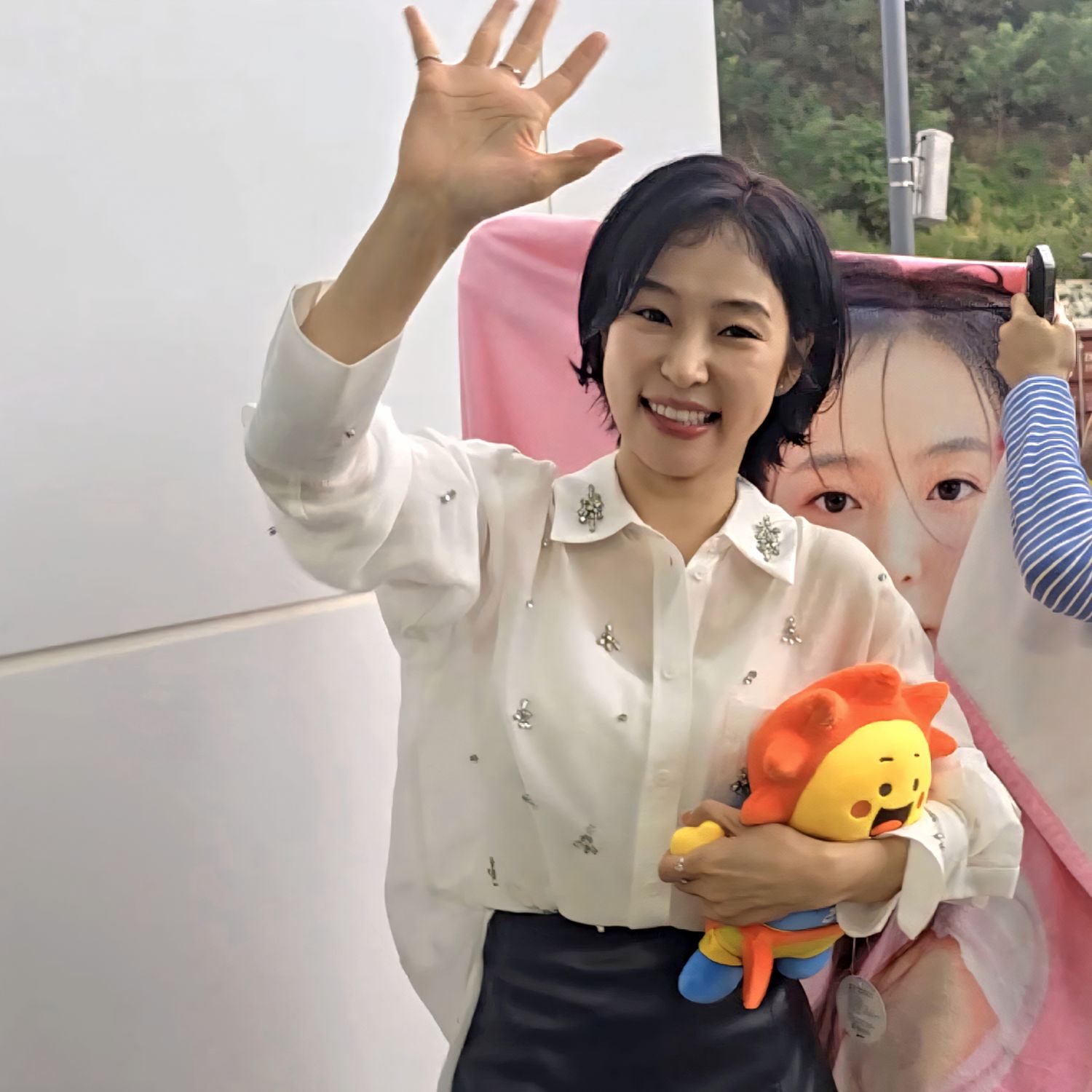 홍자 팬이 찍은 순간