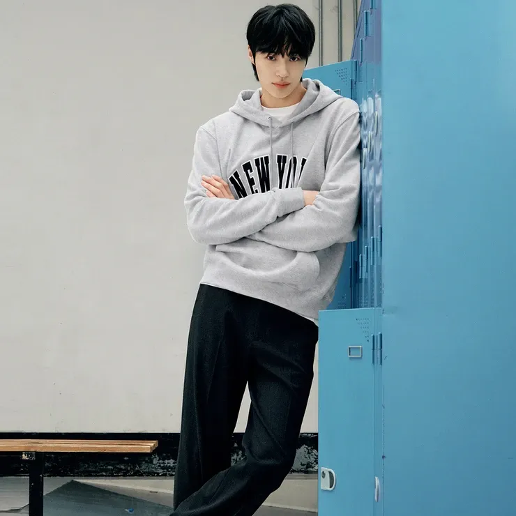 Recent activity shot of Byeon Wooseok