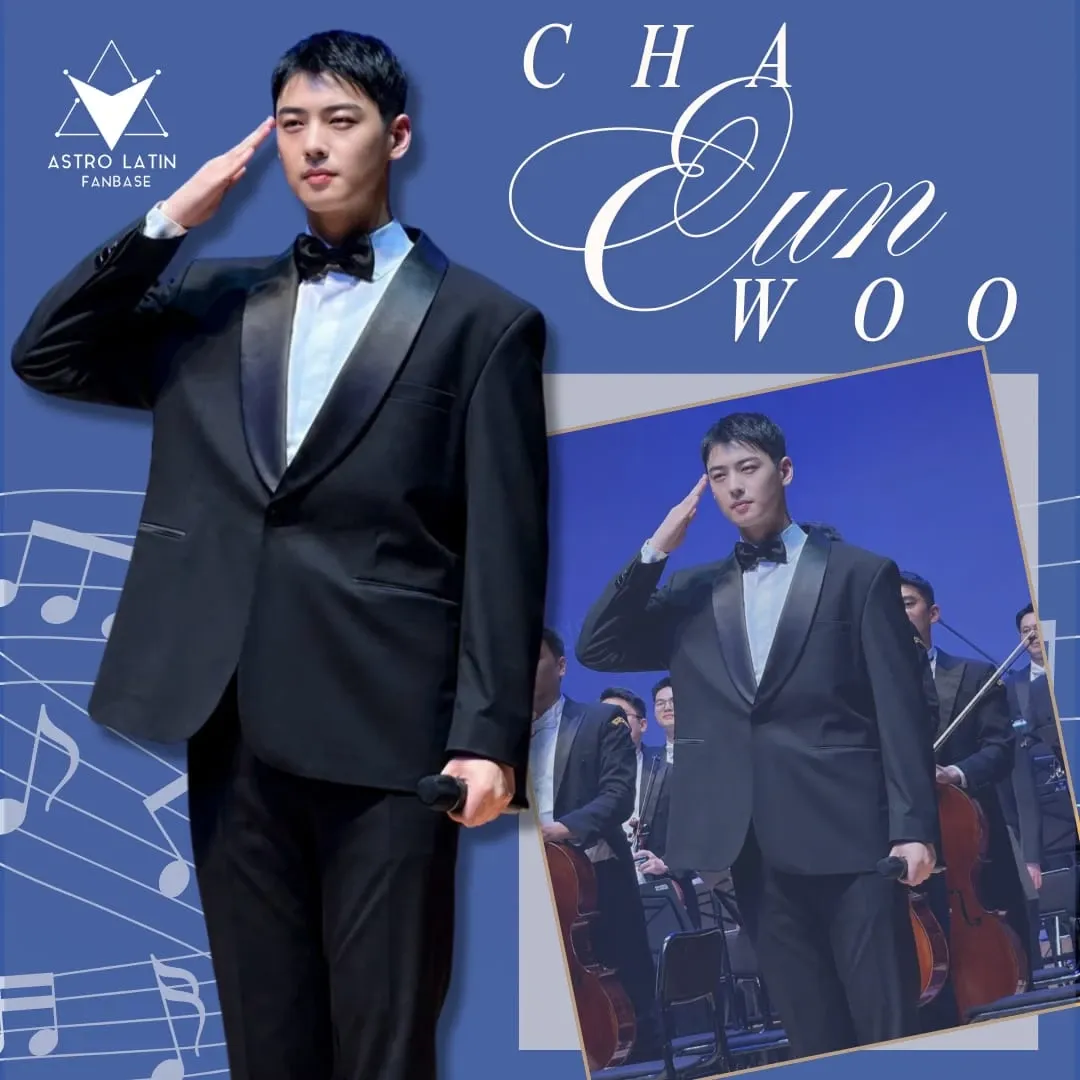 Recent activity shot of Cha Eunwoo