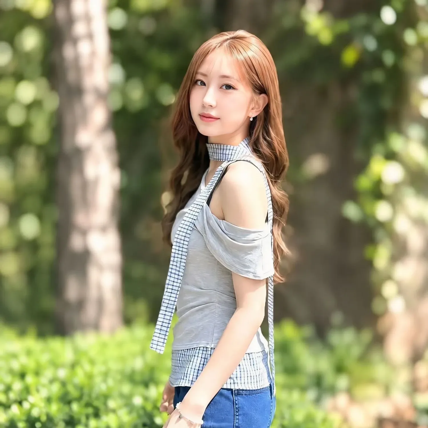 A moment captured by a fan of Jeon Yujin