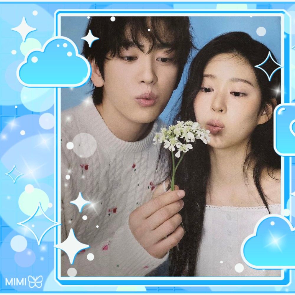 Behind-the-scenes cut of Kim Minju