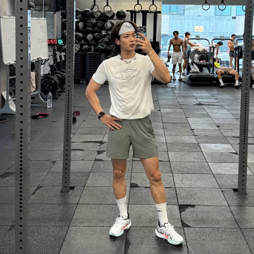 Recent activity shot of Choi Minho
