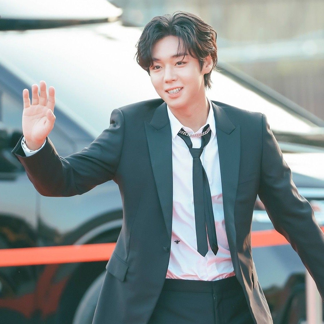 A moment captured by a fan of Park Jihoon