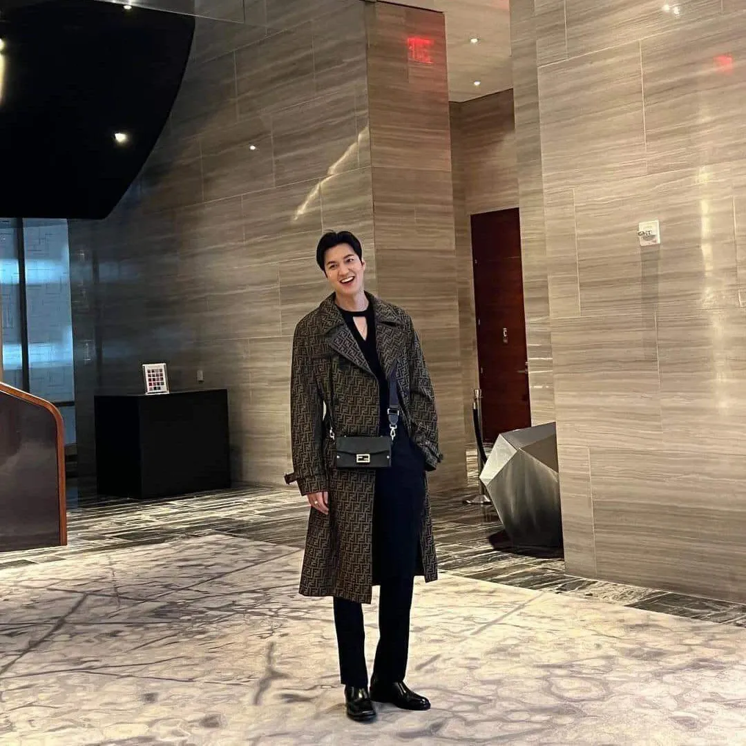 Recent activity shot of Lee Minho