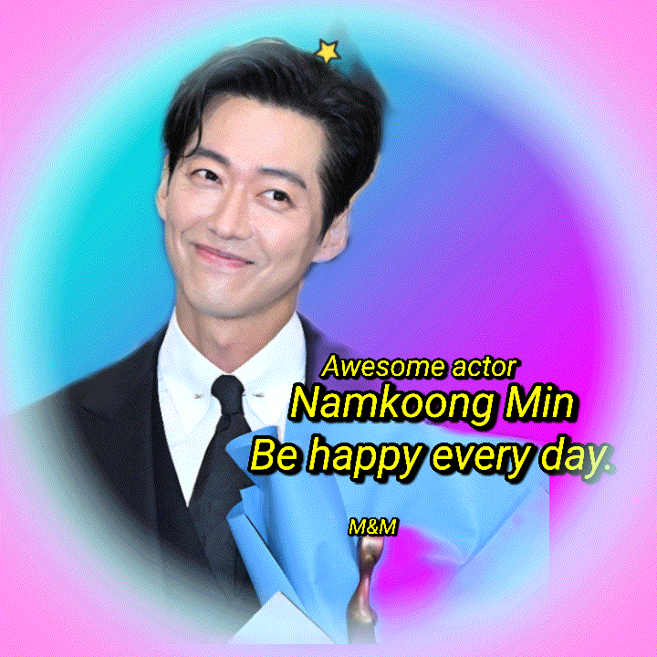 Behind-the-scenes cut of Namkoong Min