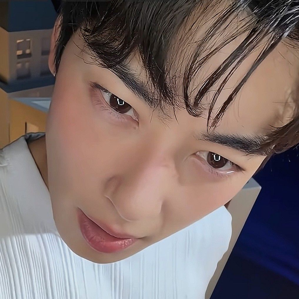 Recent activity shot of Cha Eunwoo