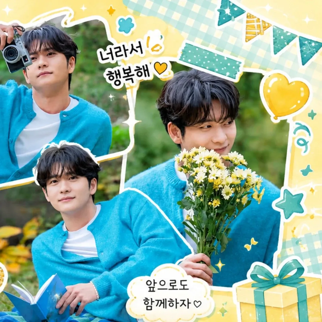 A moment captured by a fan of Kang Taeoh