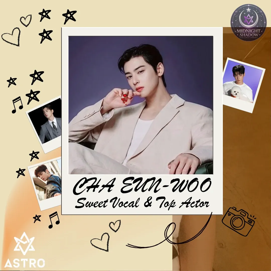 Recent activity shot of Cha Eunwoo