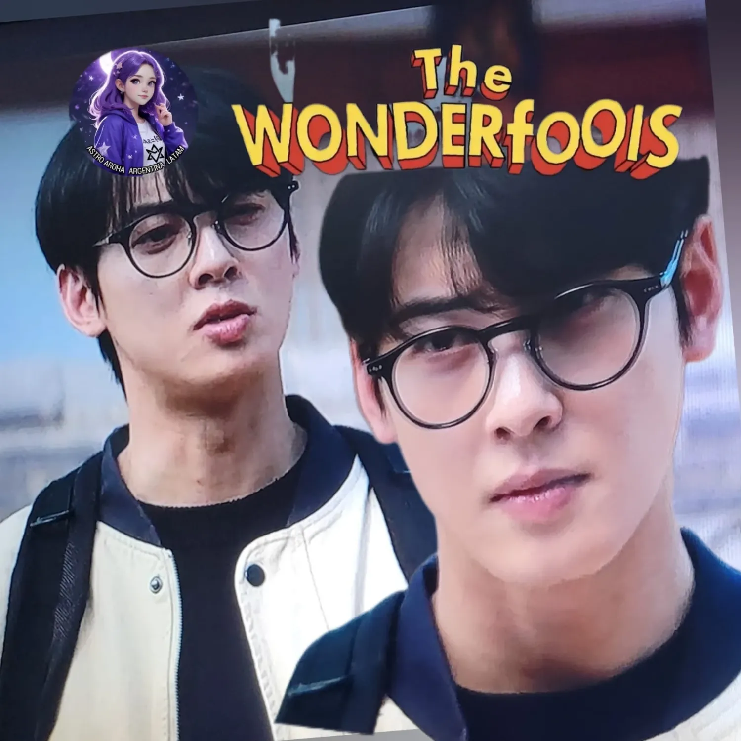 Behind-the-scenes cut of Cha Eunwoo