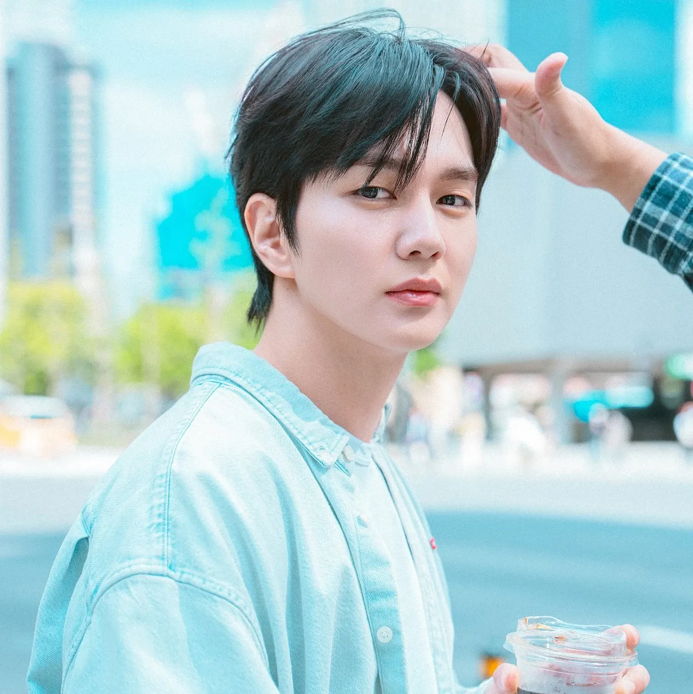 A moment captured by a fan of Yoo Seungho