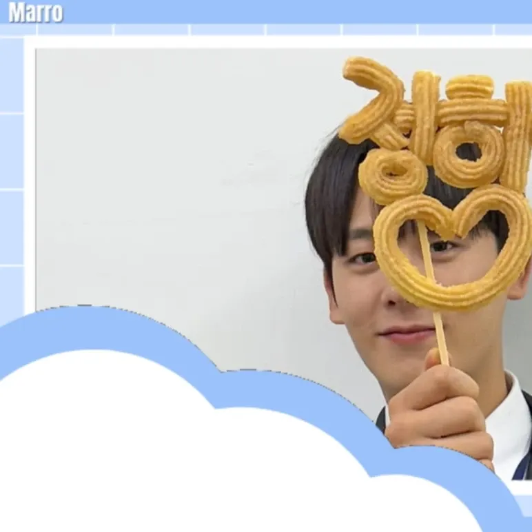 Behind-the-scenes cut of Lee Jungha