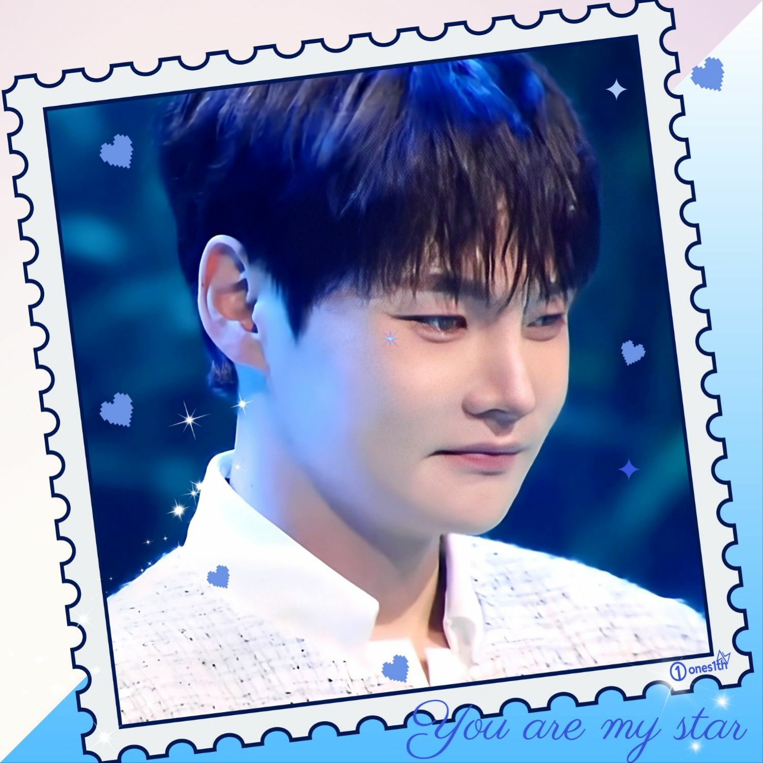 Behind-the-scenes cut of Park Seojin