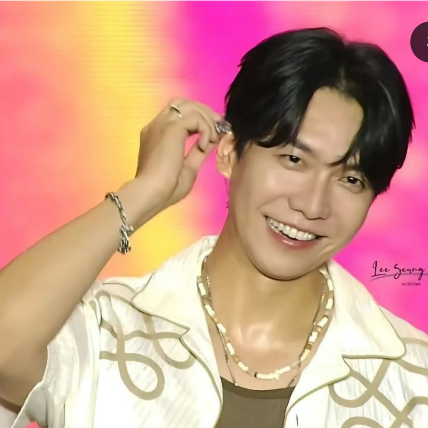 李昇基的近期活動照