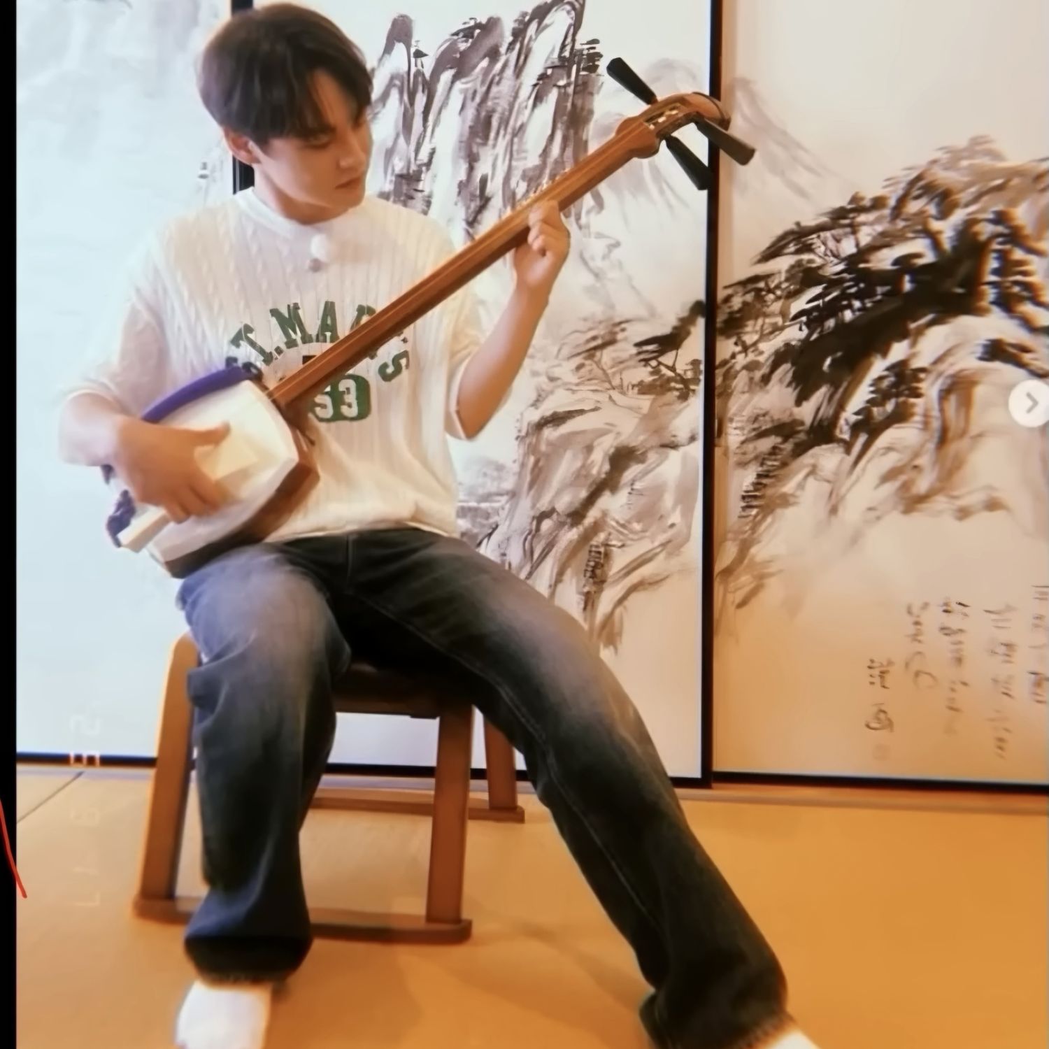 粉丝拍下的朴瑞镇瞬间