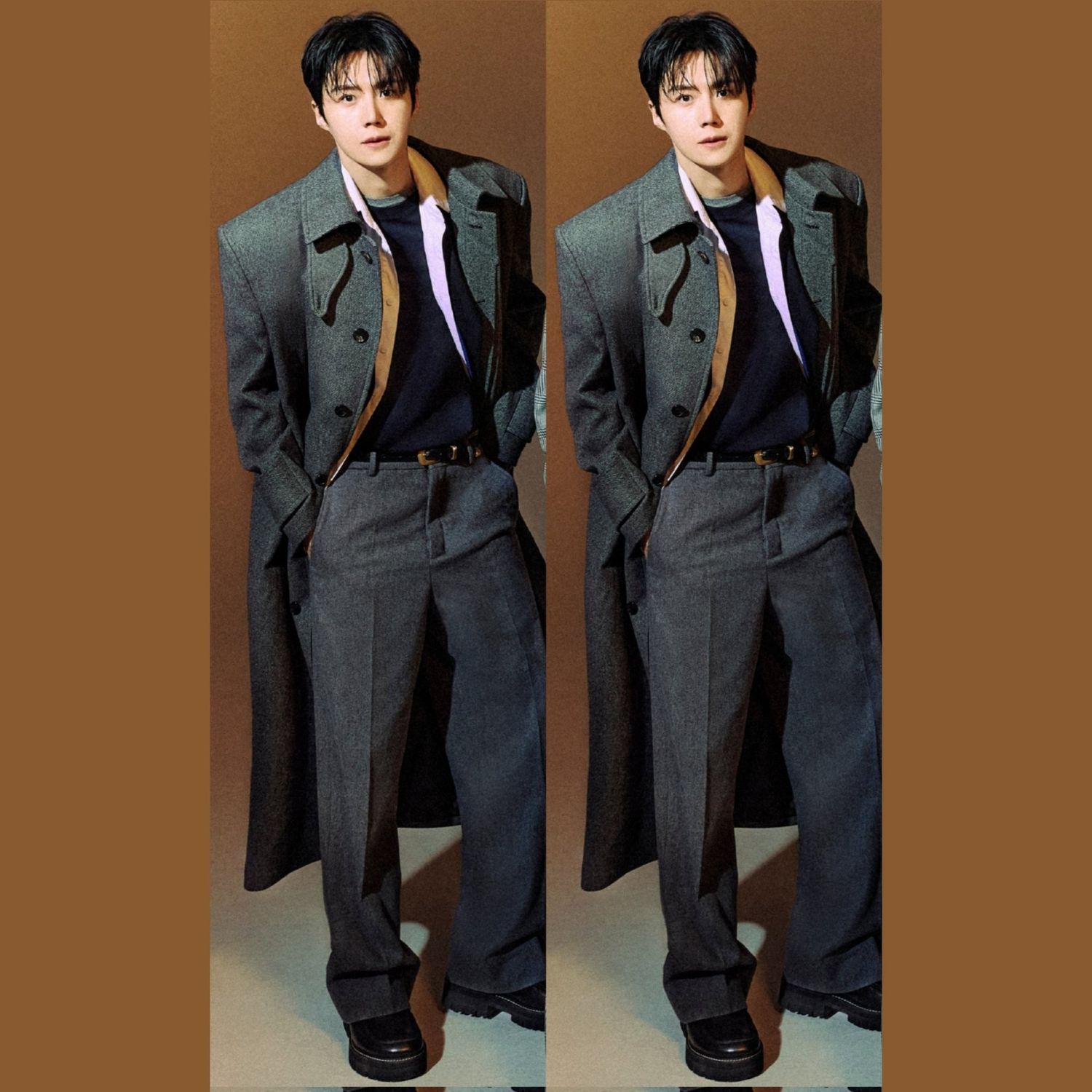 粉絲拍下的金宣虎瞬間