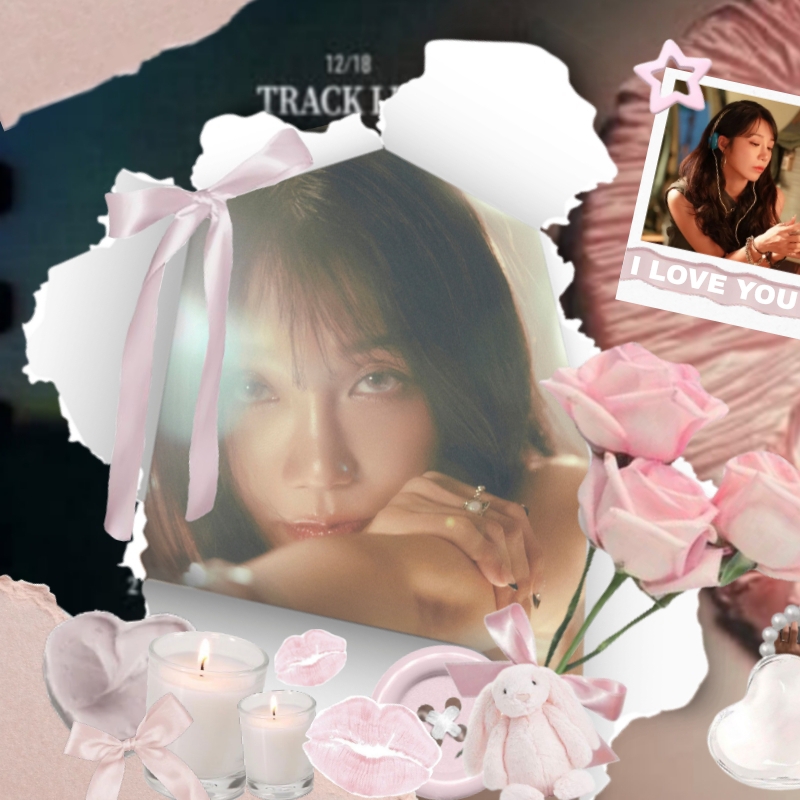 Behind-the-scenes cut of Jung Eunji