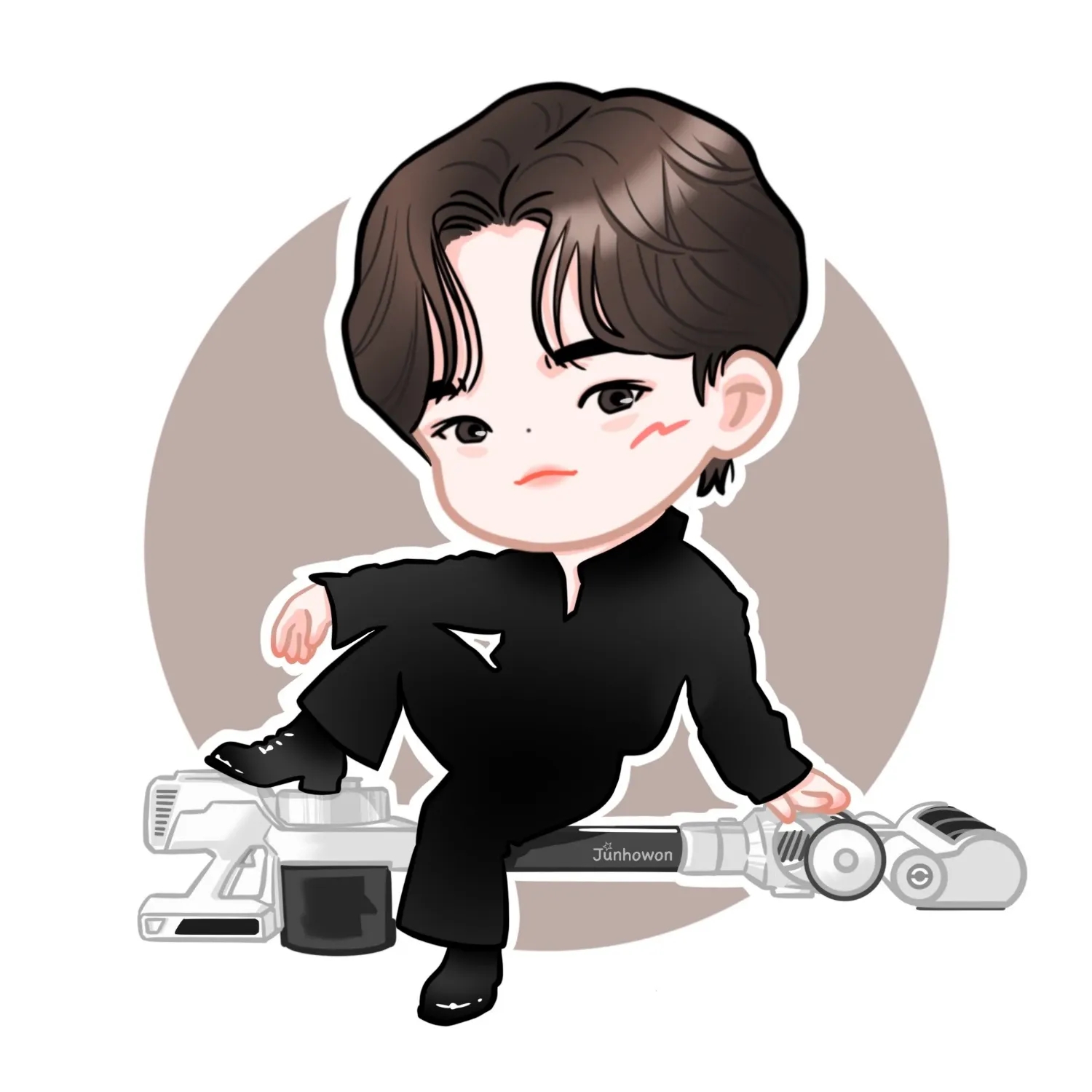 粉絲拍下的李俊昊瞬間