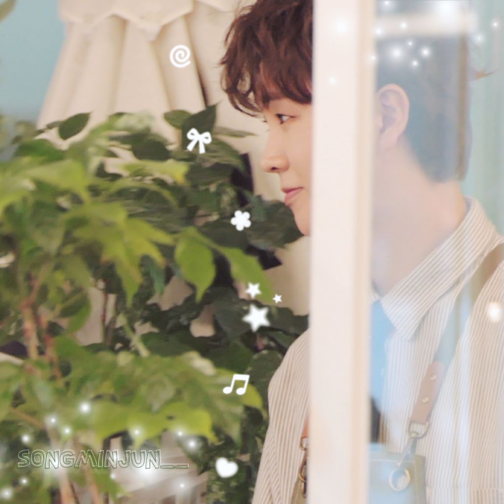 Recent activity shot of Song Minjun