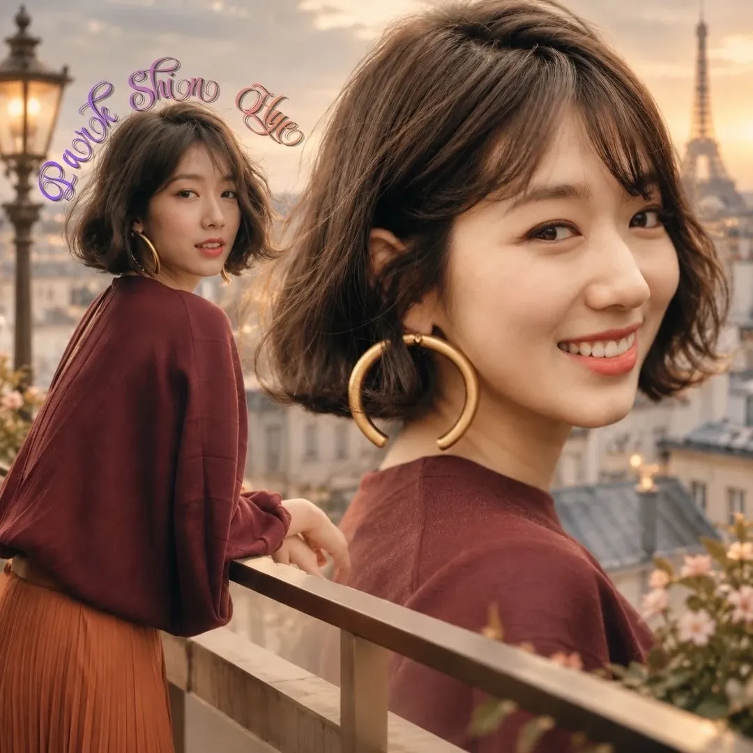 Behind-the-scenes cut of Park Shinhye