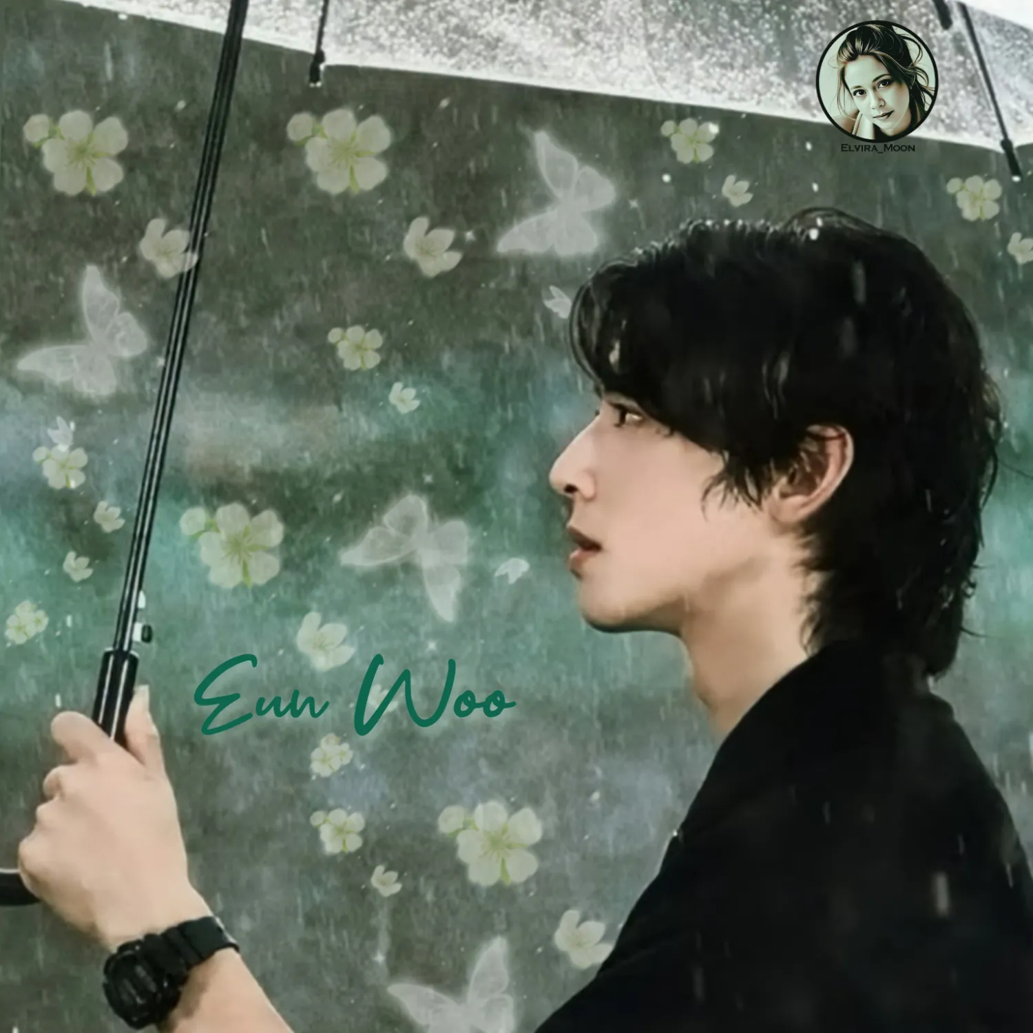 A moment captured by a fan of Cha Eunwoo