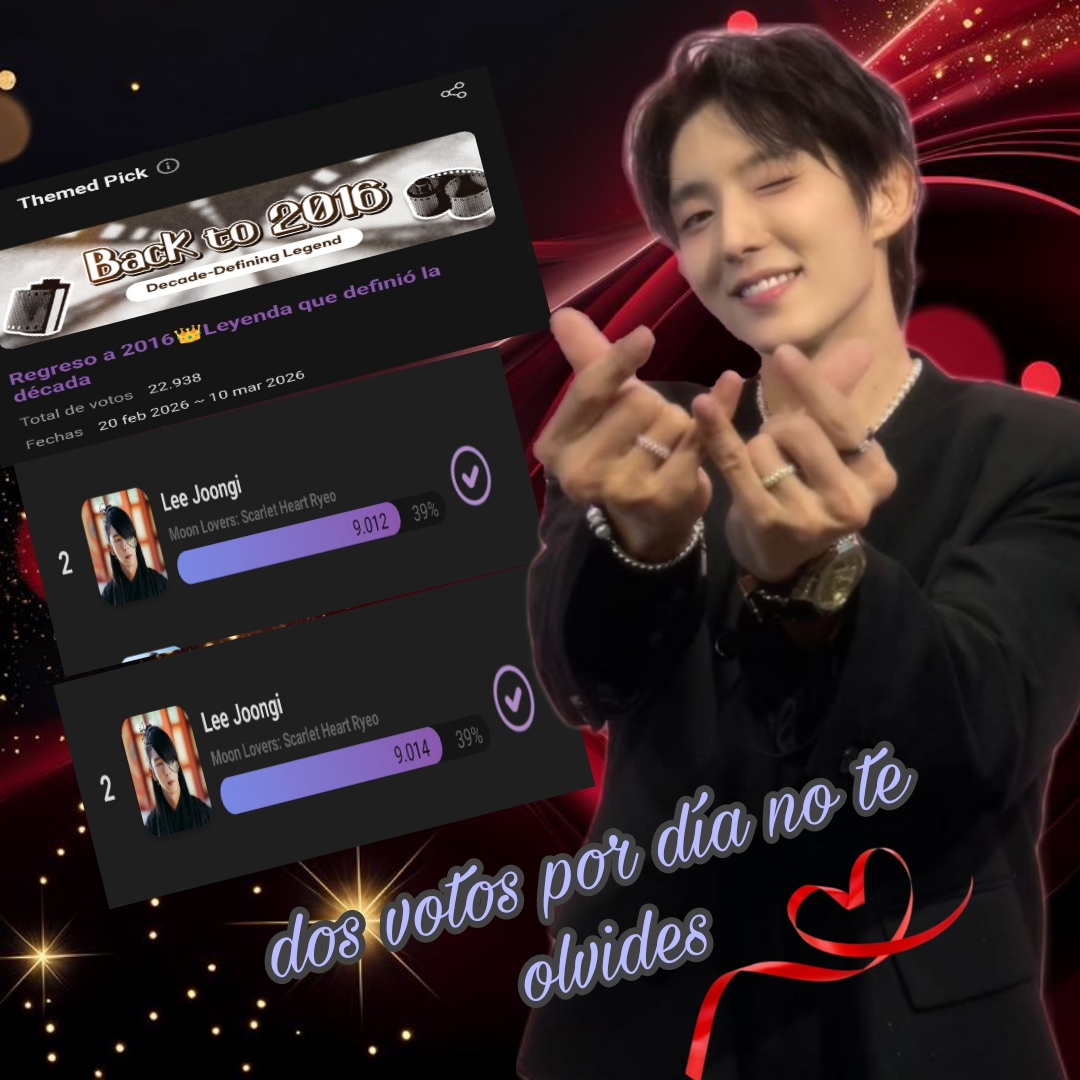 Recent activity shot of Lee Joongi