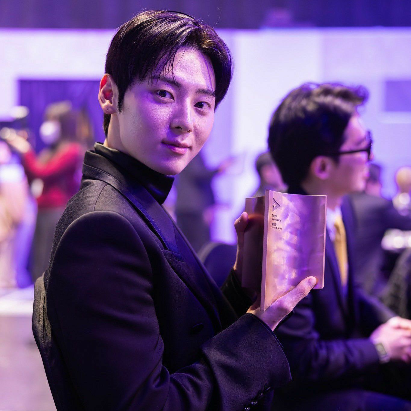 Recent activity shot of Hwang Minhyun