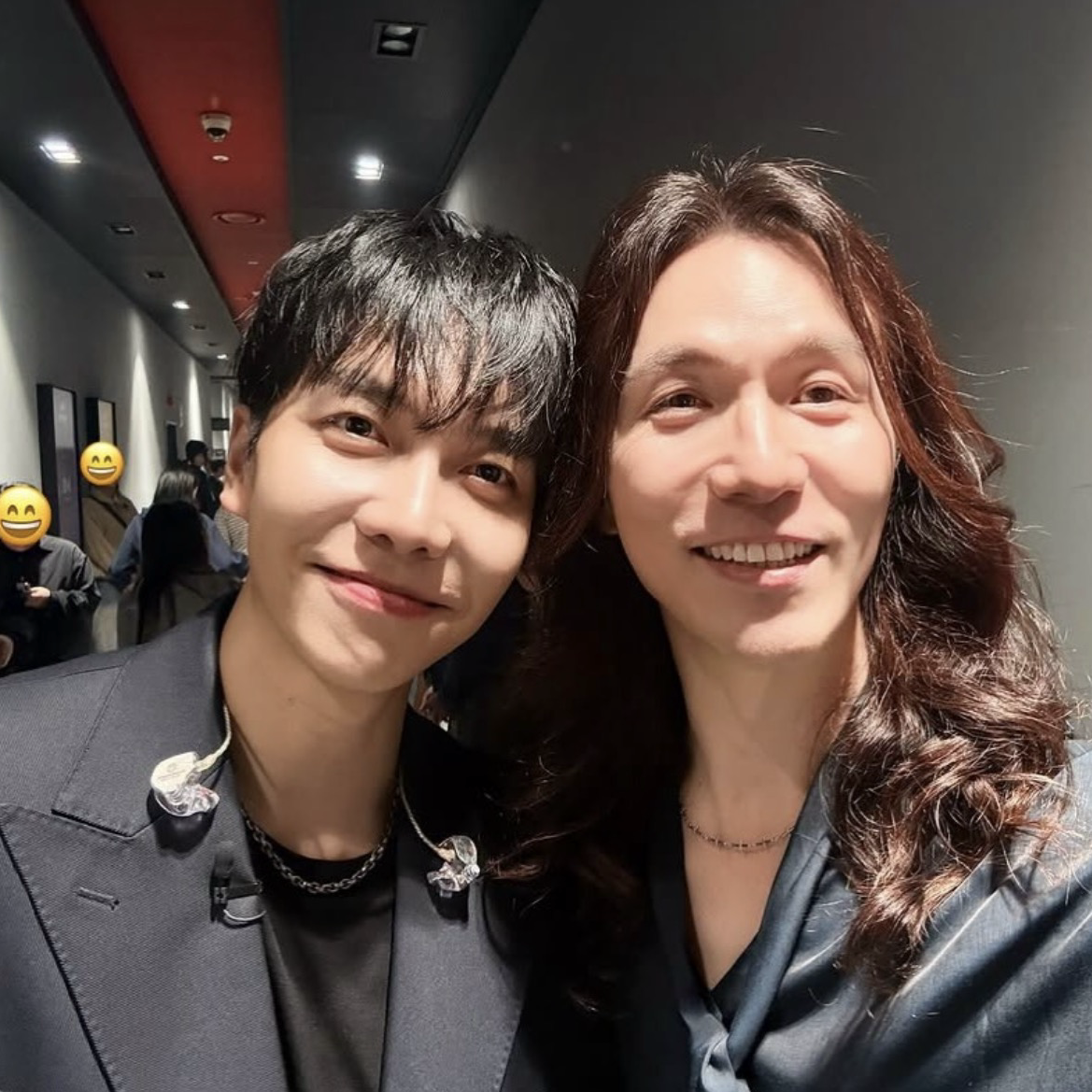 Momen yang diabadikan oleh penggemar Lee Seunggi