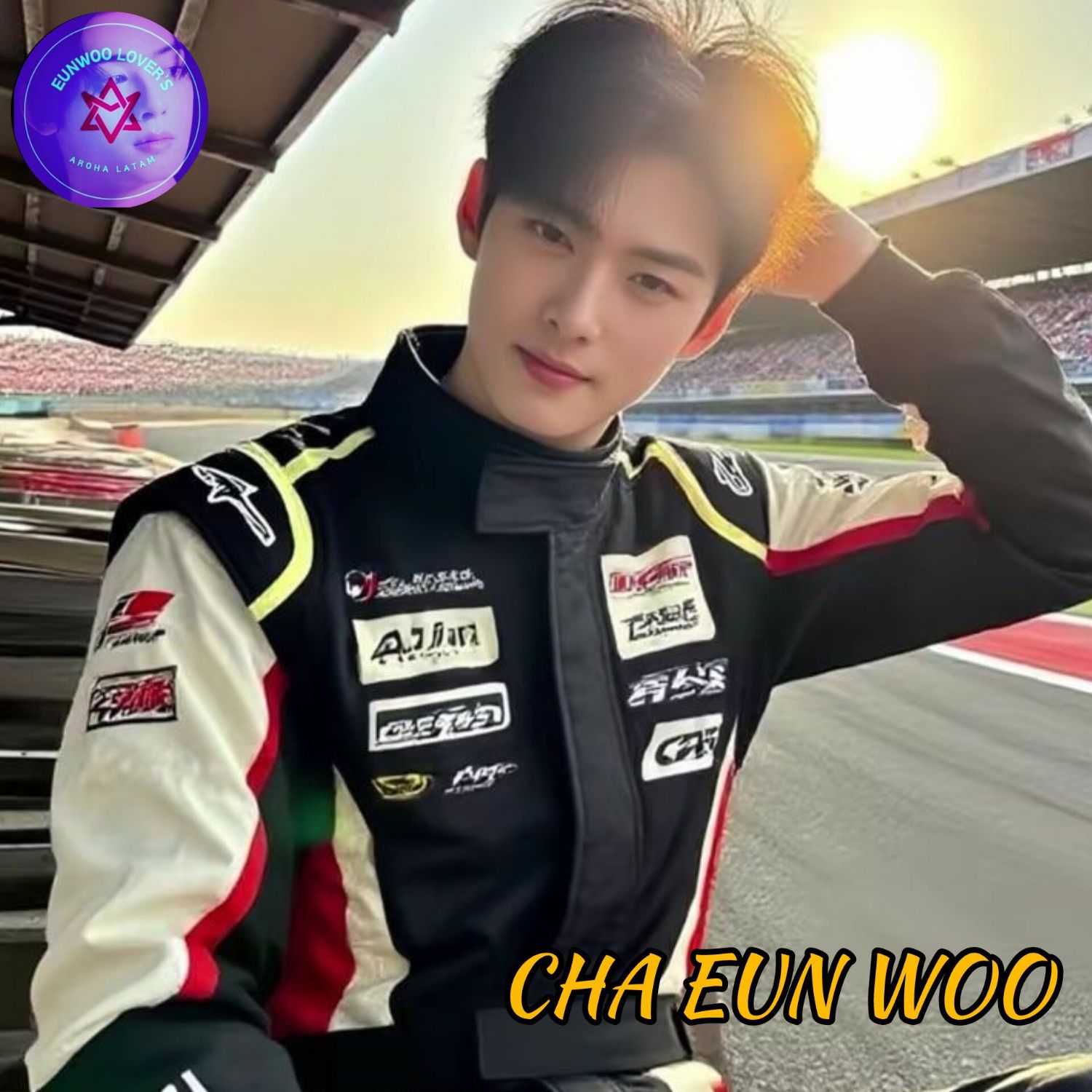 粉丝拍下的车银优瞬间