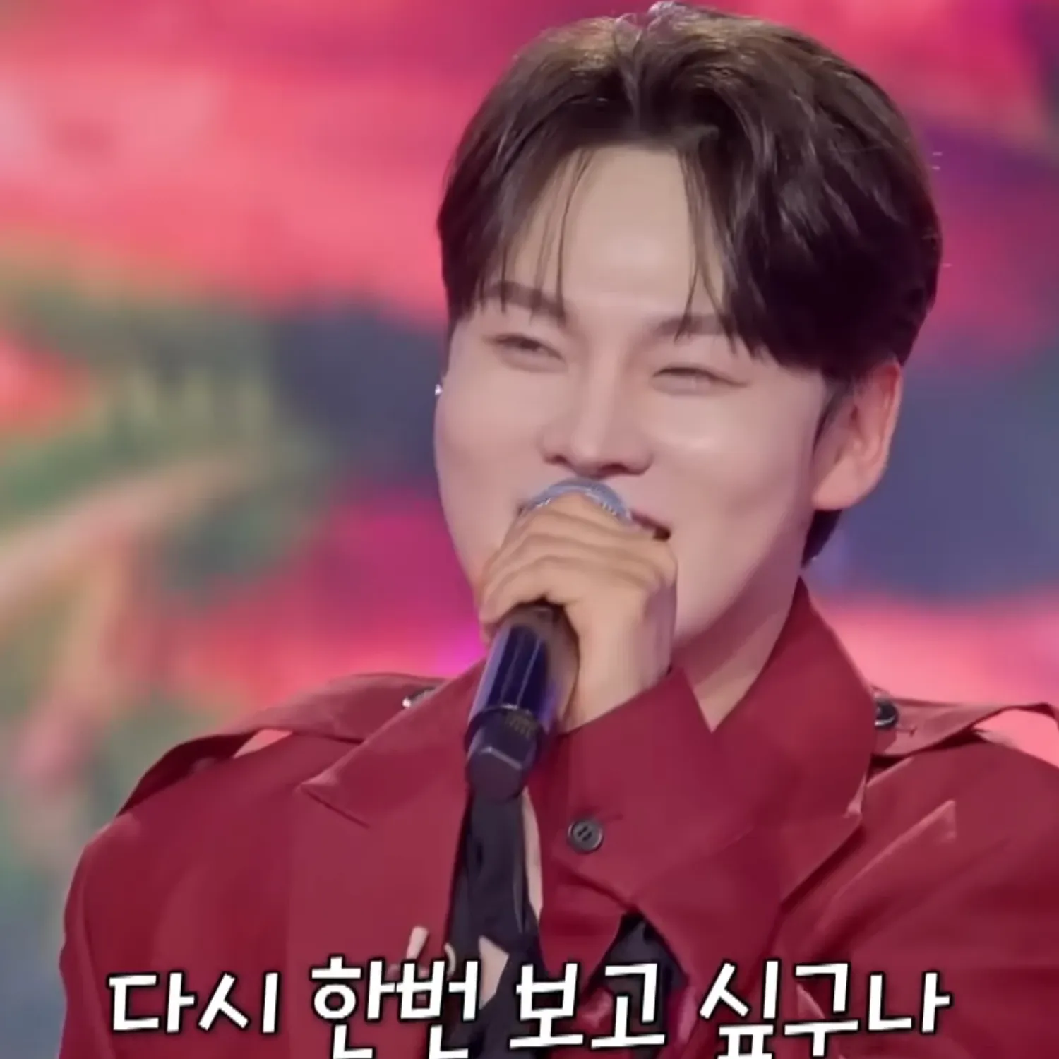 박서진의 비하인드 컷