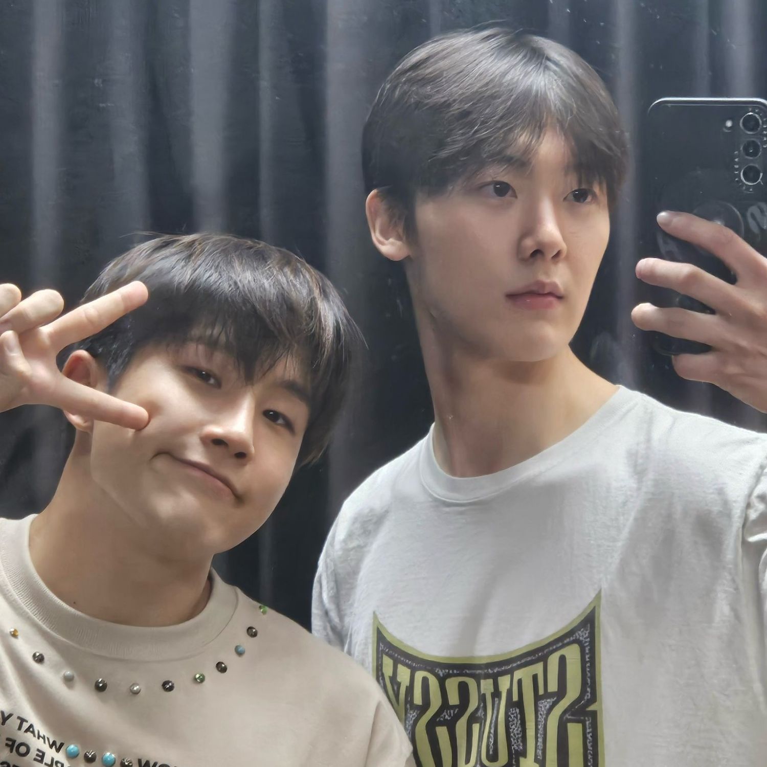 Behind-the-scenes cut of Yoon Sanha