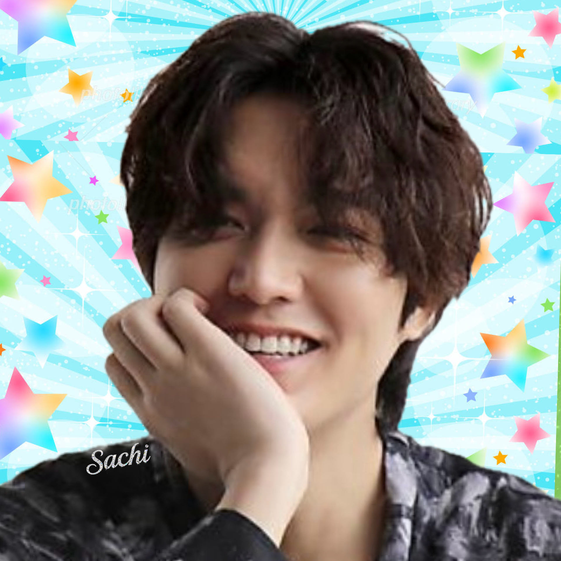 粉絲拍下的李敏鎬瞬間