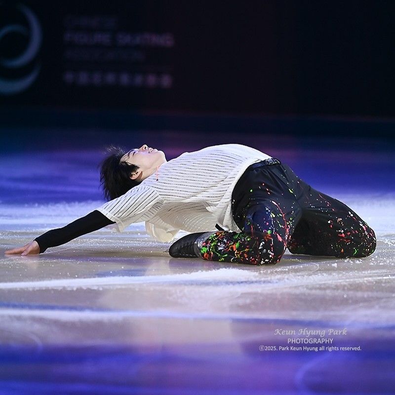 A moment captured by a fan of Cha Junhwan